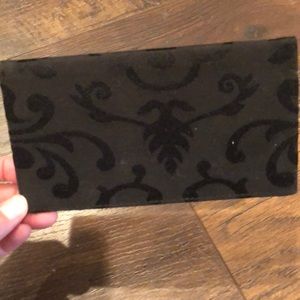 Thirty One Black Checkbook Cover